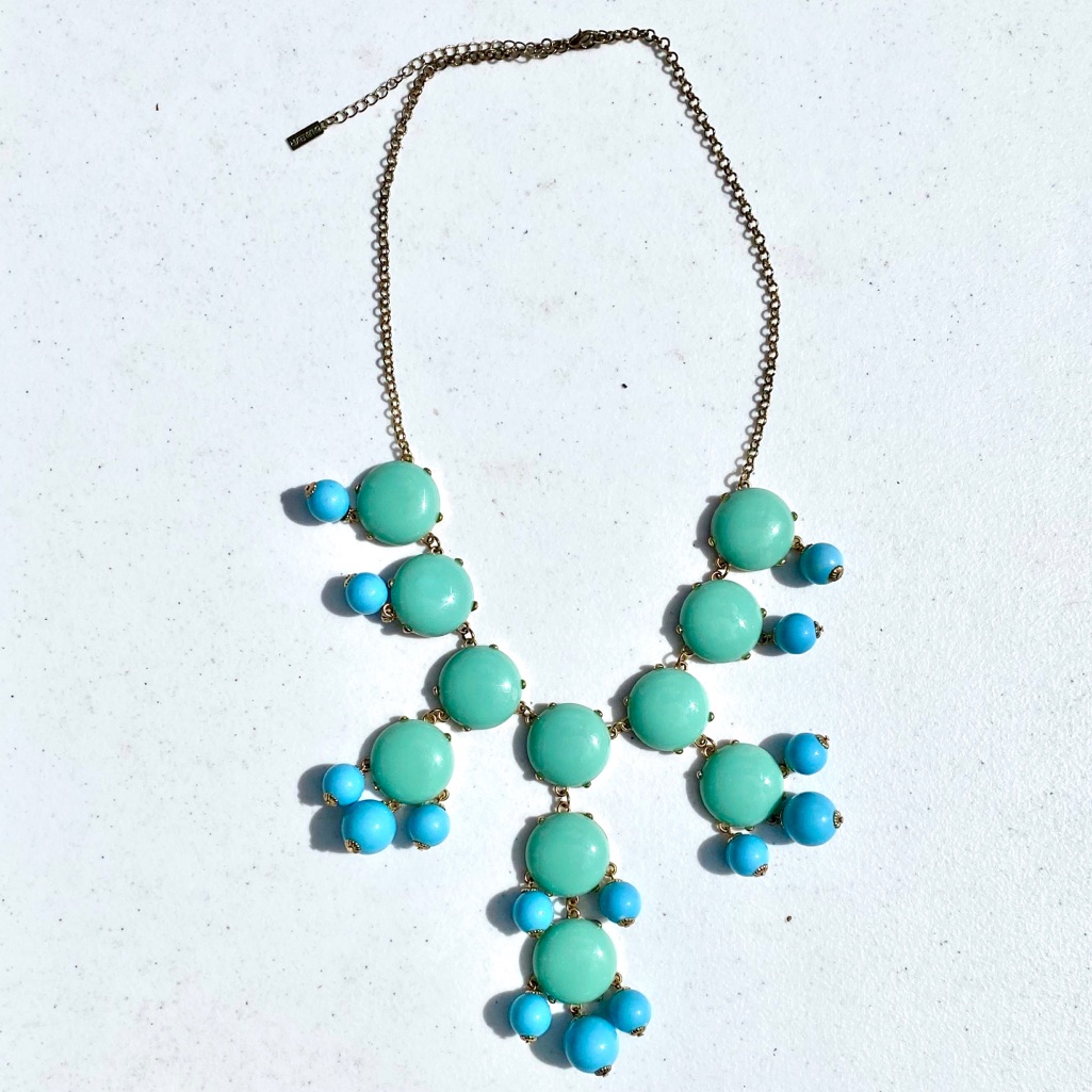 Baublebar Fall Potpourri Bib In Turquoise